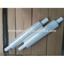 extended core stretch film for convenient packing